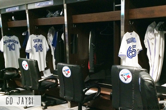 blue jays dressing room