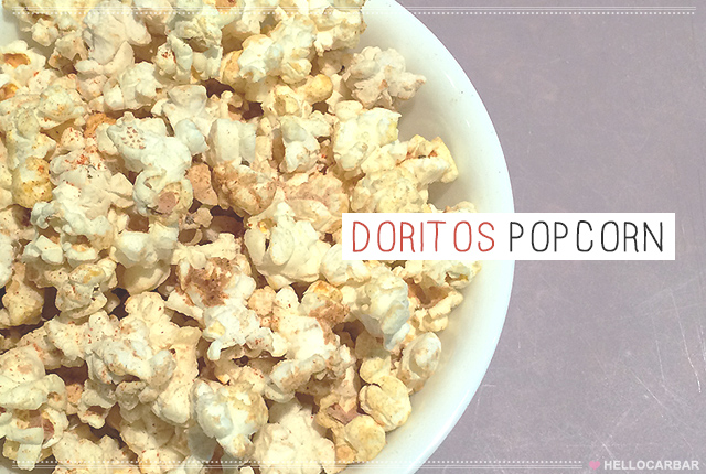 Curbing cravings with Doritos-flavoured popcorn