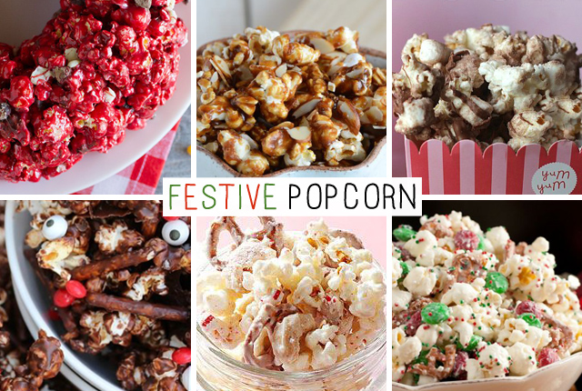 My fave, fancy, festive popcorn recipes
