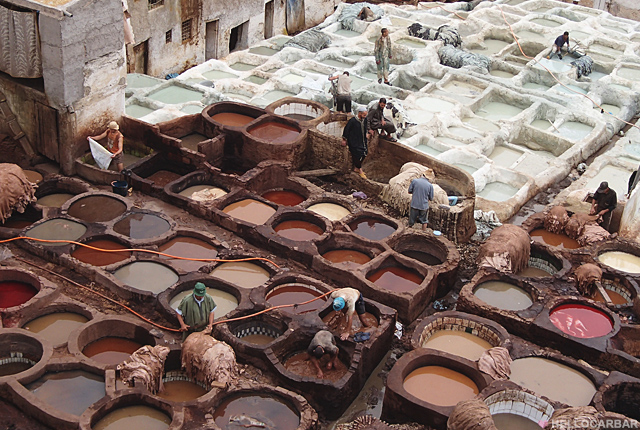 The sights and smells of Fes’ Chouara Tannery