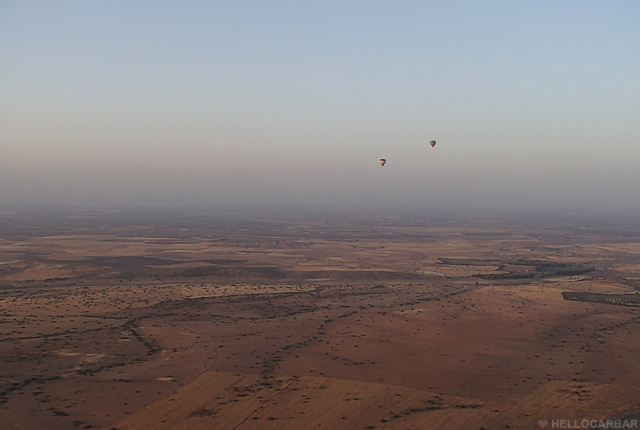 Up, up, and away over Morroco