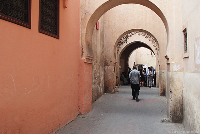 Studying the Ali ben Youssef Medersa