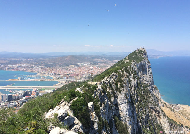 A train, a ferry, a bus… and a pit stop in Gibraltar
