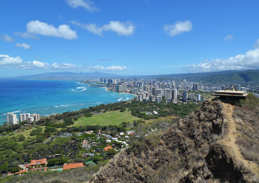 Hiking in Hawaii: Oahu’s Diamond Head