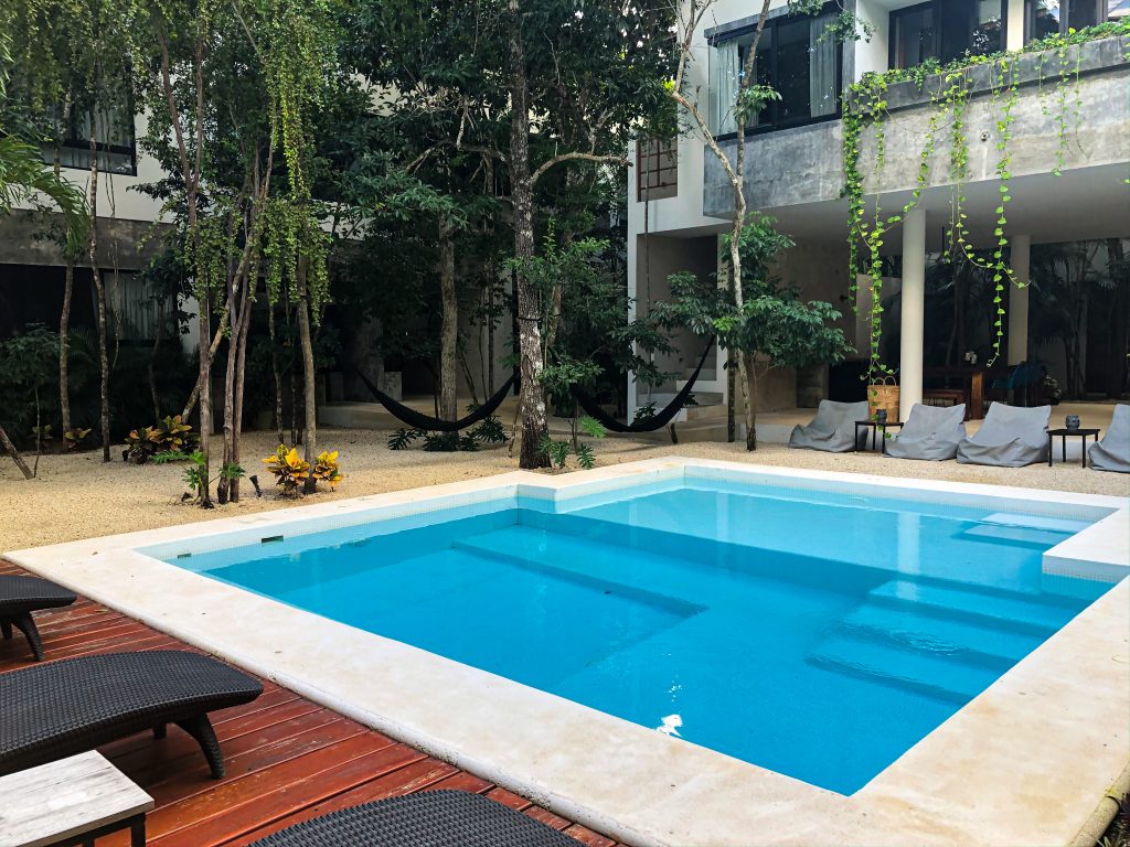 Tulum pool Airbnb