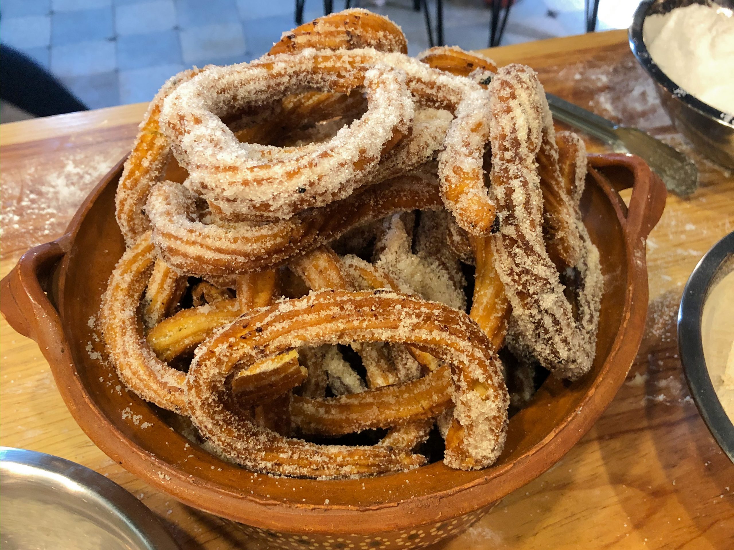 Making Churros in Mexico City