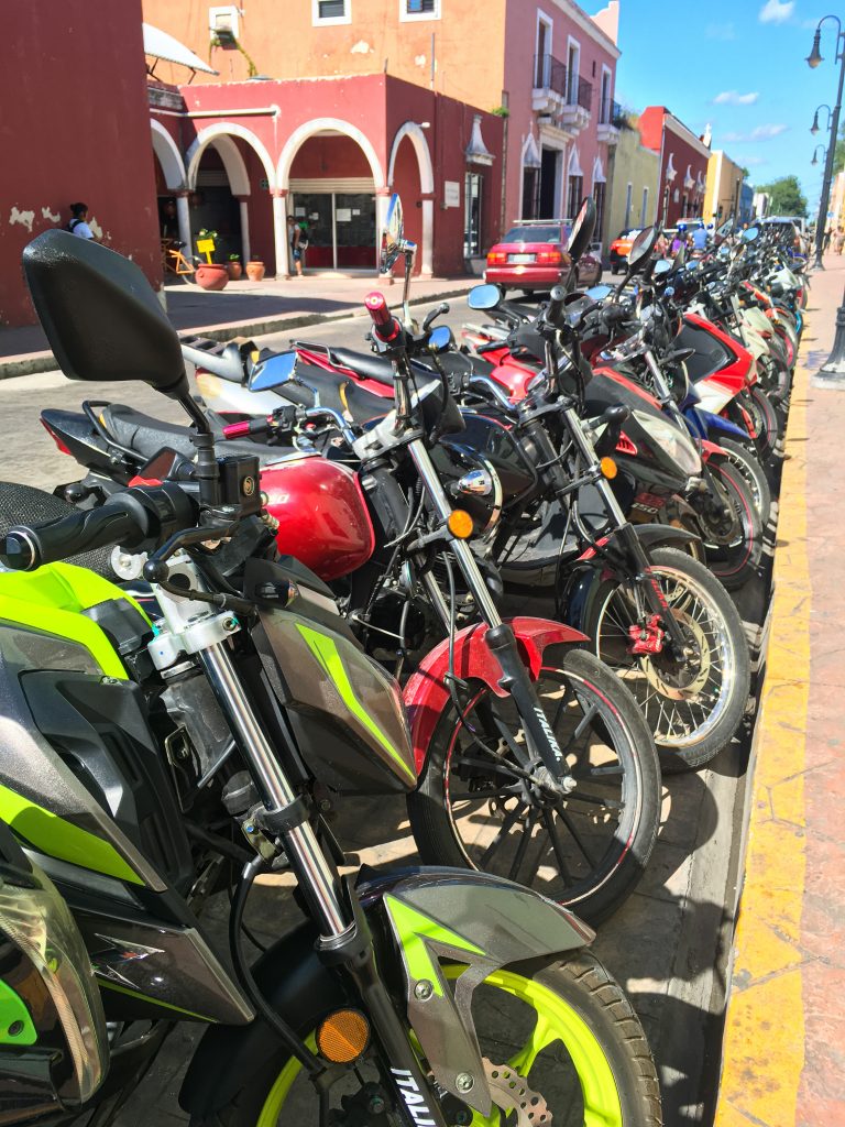 Motorbikes in Valladolid 